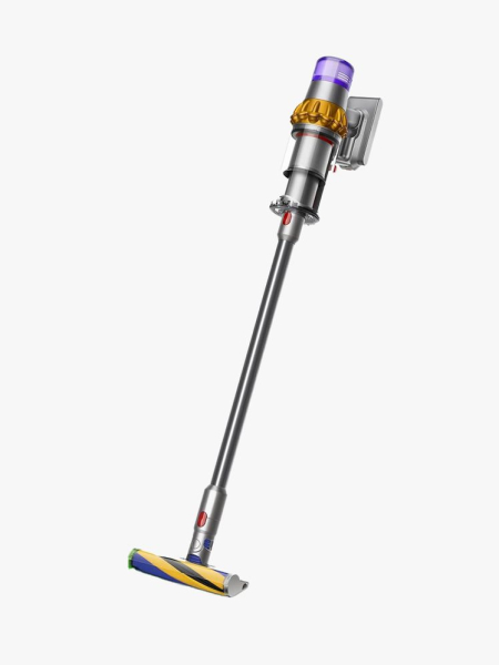 Dyson V15 Detect Plus Cordless Vacuum on light gray background
